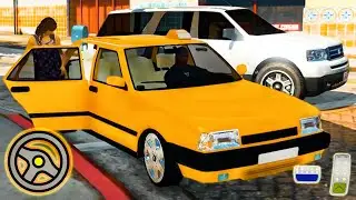 Taxi Driving Sim 2021 - Super Car Parking Game | Android Gameplay