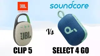 JBL Clip 5 против Soundscore Select 4 GO: портативные Bluetooth-колонки | Сравнение | Характерист...