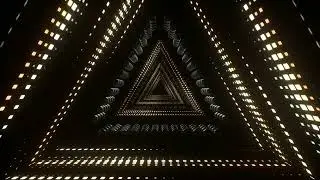 GOLDEN 4K loop || background visuals || resolume loop || pixel play