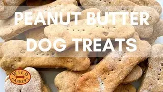 PEANUT BUTTER DOG TREATS RECIPE: EASY, NATURAL, SIMPLE, AND HEALTHY DOG BISCUITS | Wild Barkers