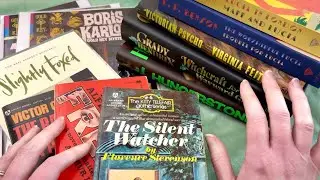 ASMR Book Haul 📚 (whispered, page rubbing, book tapping)
