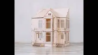 Assembly of the Charmed dollhouse