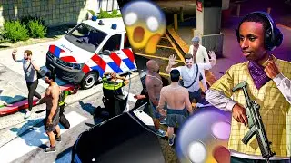 CHATMO vlucht van POLITIE na GIJZELING! 🚓 (GTA RP)