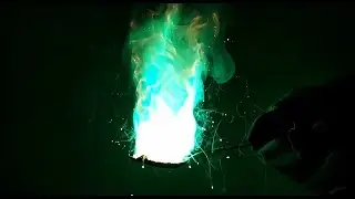 Green Fire: Barium in Pyrotechnics