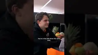 When Oscar Piastri Jumped In Lando Norris' Car 😆🚙 #Shorts