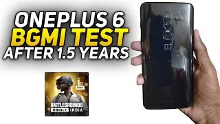 Oneplus 6 pubg & bgmi test
