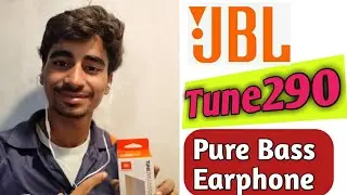 #JBL T290 #🎶Pure Bass 🔥Earphone 👌#Unboxing