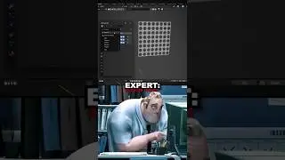 Blender 3d Noob vs Expert | Modeling Tips | #blender #shorts