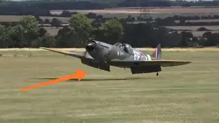 Plane Crash Lands With Stuck Landing Gear || Aviation Master