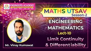 Engineering Mathematics |Limit Continuity & Differentiability |GATE Exam 2022 |Online Coaching |L-10