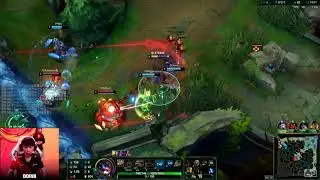 [Doinb Kled POV vs knight Syndra] LPL Spring 2021 - FPX vs TES - Game 2