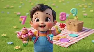🧺🎵 Picnic Basket Counting Fun for Kids! | Numbers 123 & Fun Baby Nursery Rhyme 🍎 | Learn with Fun
