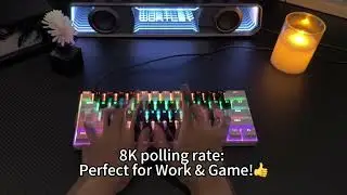 ergonomic compact 61Key wired Mechanical Keyboard, Premium Gaming Keyboard for mac laptop PC Esports