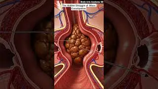 The Hidden Struggle of Constipation | Gut Health | Body Arts Anatomy 3D