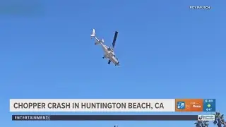 Injuries reported after helicopter crashes at California beach