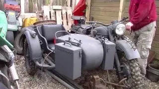 Bug Out Vehicle? Ural WW2 Re-enactment Motorcycle