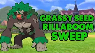 Grassy Seed Rillaboom Sweep |Pokemon Showdown