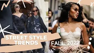 Street Style Trends From the Fall 2022 Haute Couture Shows