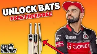 🔥How To Unlock Everything In Real Cricket 20 - How To Unlock Bats In Real Cricket 20 - Real Cricket