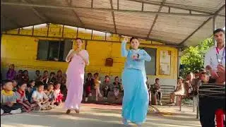 Tihar Special programme (Class=8) Ankita and Subina at Pawil Himal Academy #pawilhimalacademy 