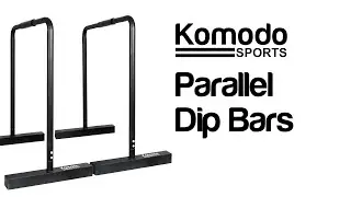 Parallel Dip Bars, Parallettes by Komodo Sports