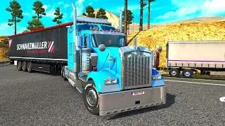 Kenworth W900 En el Espinazo del Diablo! Mapa de México Euro Truck Simulator 2