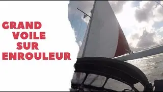 Grand voile sur Enrouleur