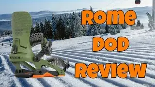 The 2024 Rome DOD Snowboard Binding Review