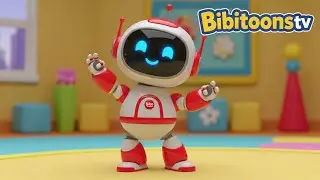 Bibo Robot Dance | Bibitoonstv Kids Songs | Fun & Educational Animation