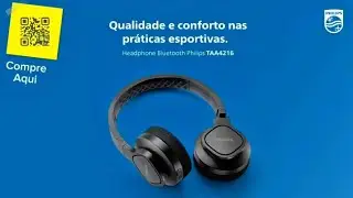 Philips Headphone Sport Bluetooth TAA4216BK/00. #som #philips #amazon 