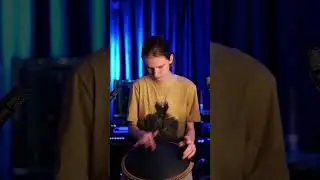 A casual play on the tongue drum.