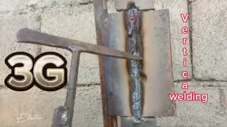 3G vertical welding, this technic is suitable for beginners, welding technic,stick welding
