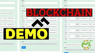 BLOCKCHAIN SIMULADOR (demo) Hash, cadena de bloques, tokens, bloques, coinbase