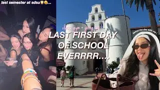 MY LAST FIRST DAY OF SCHOOL EVERRR...fourth annual fdoc vlogggg!