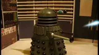 DALEK test : stop motion / voice / effect