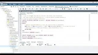 TBD. Ejercicio - Triggers (disparadores), procedimientos almacenados en PostgreSQL