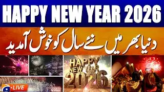 Live : Celebrations Around the World as New Year 2026 Arrives