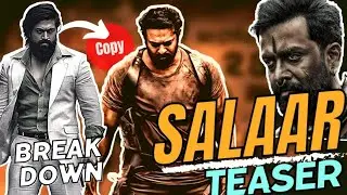 Rocky bhai ka support | Salaar teaser break down | Good or just hyped🤔? 