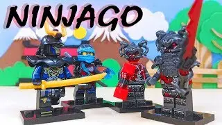 Lego - Ninjago - Season 7 The Hands of Time - NinjaGo vs Vermillion Warriors - Minifigures by LELE