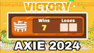 7-0 PERFECT GAME CURSED COLISEUM AXIE ARENA INFINITY  GAMEPLAY TRADERCOP