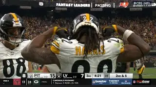 Najee Harris 37 Yard Touchdown Run | Steelers vs. Raiders | NFL
