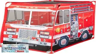 Melissa & Doug Fire Truck Play Tent Role Play Firefighter Tent Fire