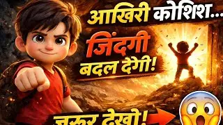 गाँव से शहर तक का सफर | Animated Motivational Story in Hindi | Struggle to Success