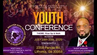 Youth Convocation 2025 Sunday Morning  | Greater Hope Refuge Temple Apostolic Ministries Inc.