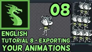DragonBones Pro 5.5: Tutorial 8 - Exporting your animations