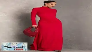 SHEIN BAE Women Solid Color Stand Collar Long Sleeve Pleated Dress Fall