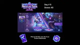Using all my Promo Diamods in the Nexus Sea Event!!! | Layla Legend Nexus Sea Event Day 5 🤍💙