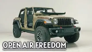 Инструкция по снятию дверей и крыши Jeep Wrangler 2026 года! Официальная пошаговая инструкция #je...