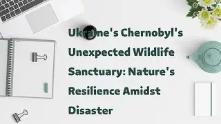 Ukraine's Chernobyl's Unexpected Wildlife Sanctuary: Nature's Resilience Amidst Disaster