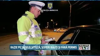 RAZIE PE SOSELE VITEZA SOFERI BAUTI SI FARA PERMIS